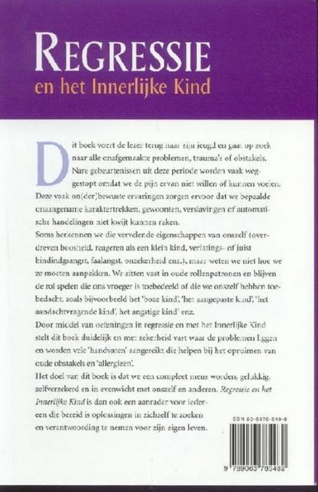 Regressie en het innerlijke kind